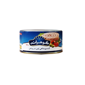 کنسرو ماهی تن در روغن گوهرانه (۱۸۰ گرم)