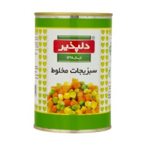 کنسرو مخلوط سبزیجات دلپذیر (۴۲۰ گرم)